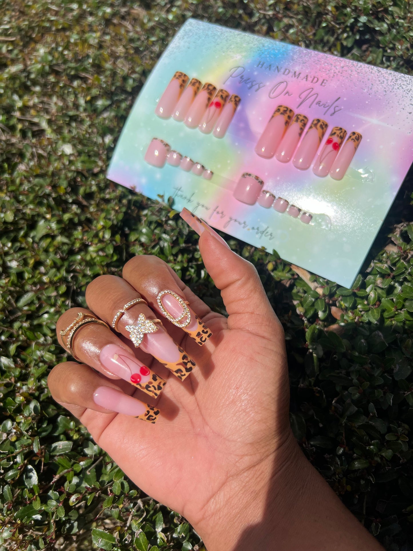 “French Leopard Print Set”