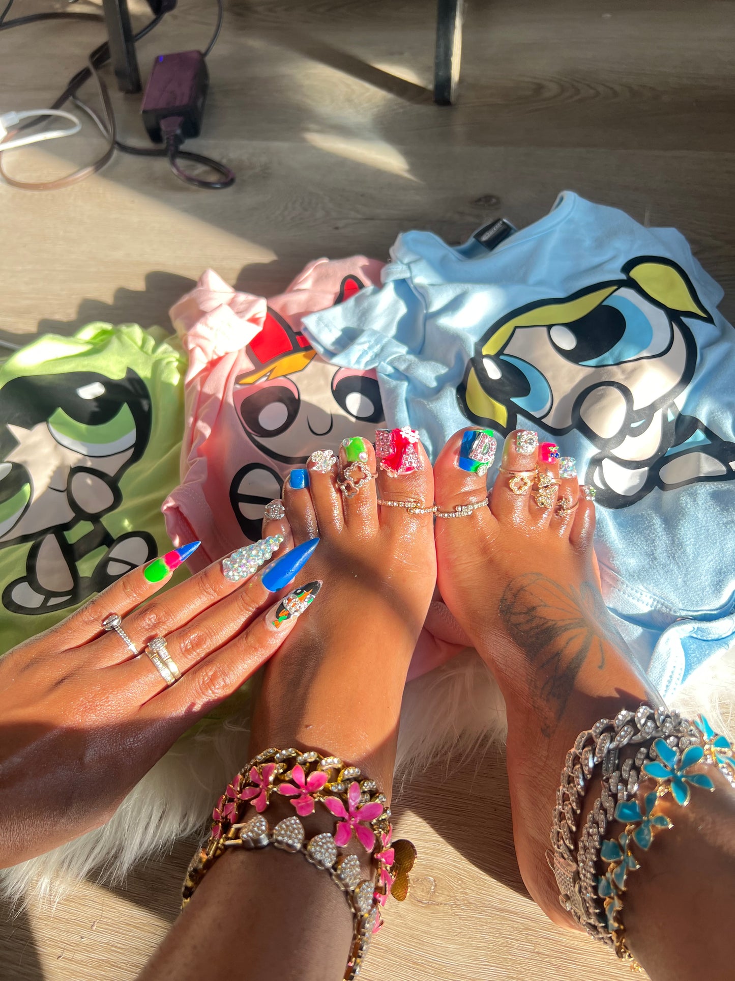 PPG Powder Rhinestone Set