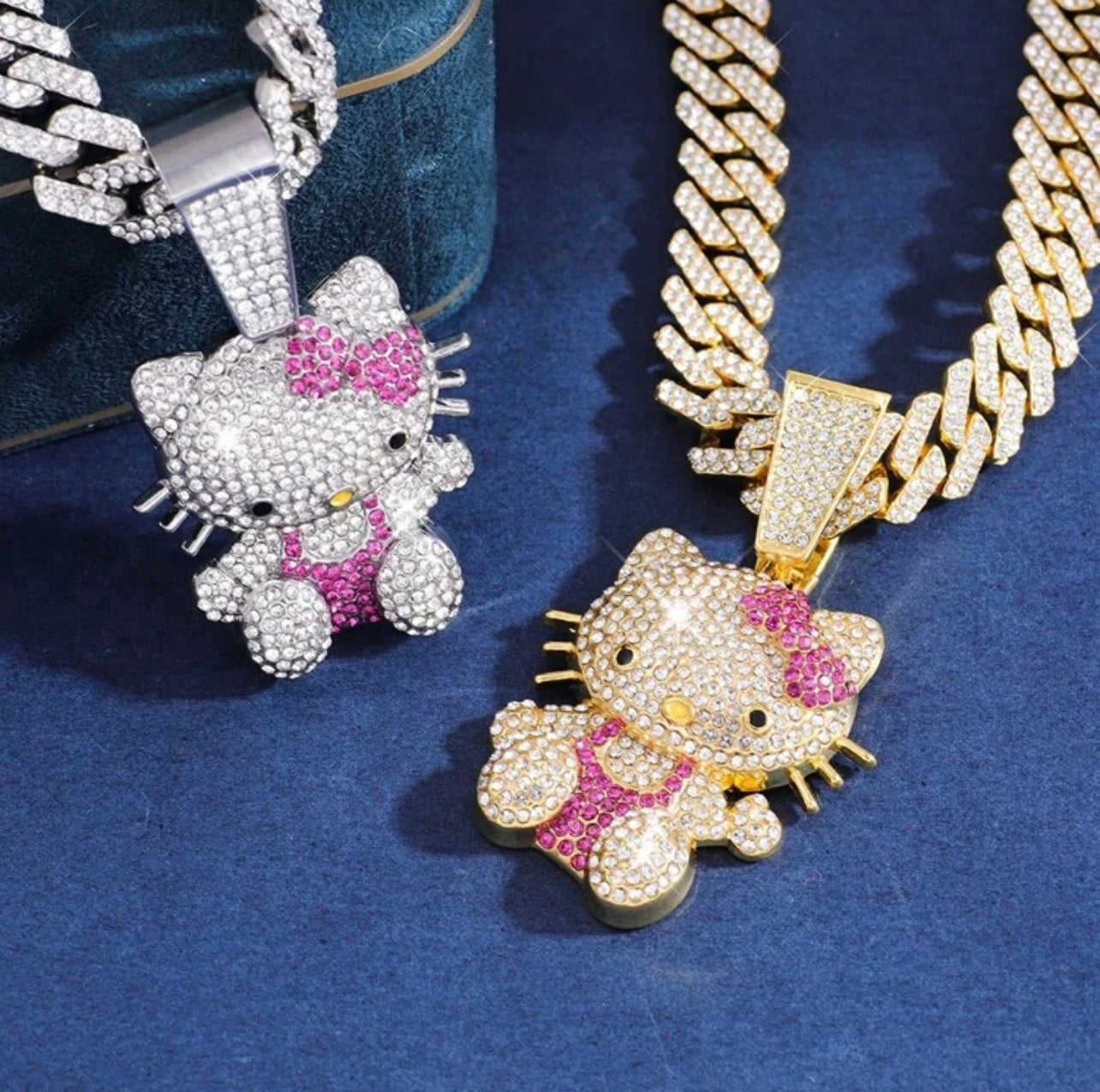 “Hello Kitty Cuban Anklet”