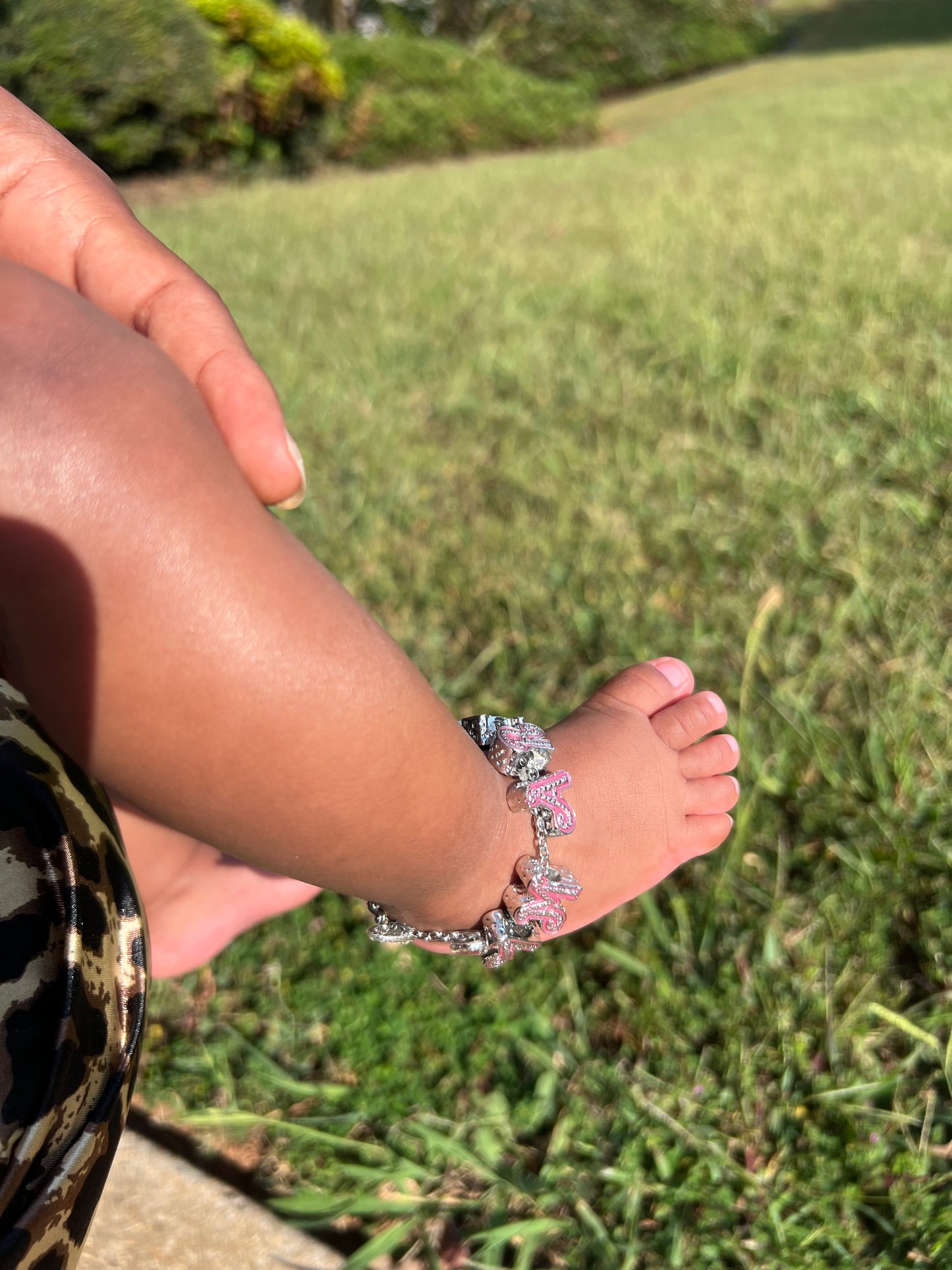 “Pink Custom Name ANKELT” ( BabyGirls )