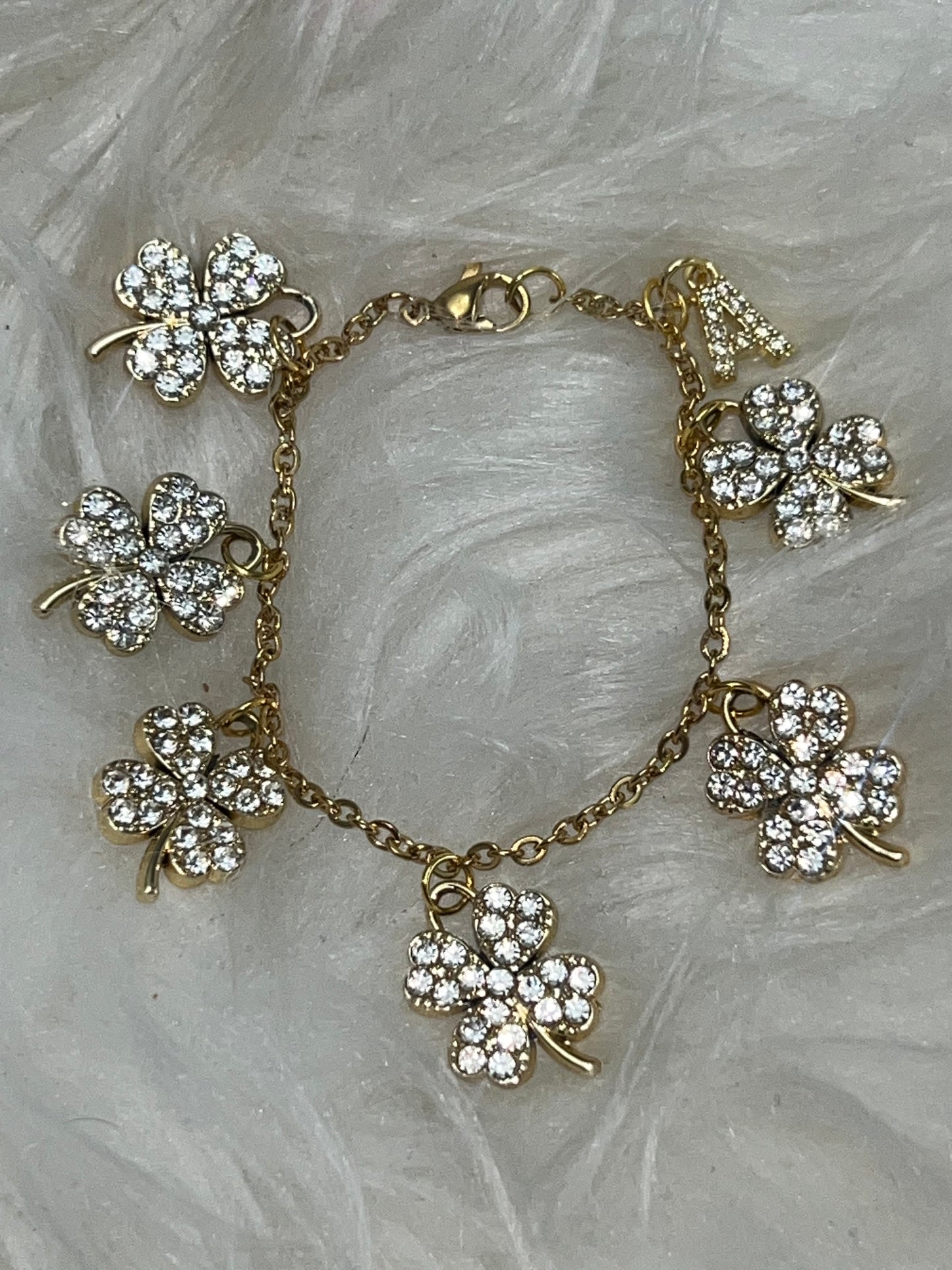 Four Leaf Clover Anklet