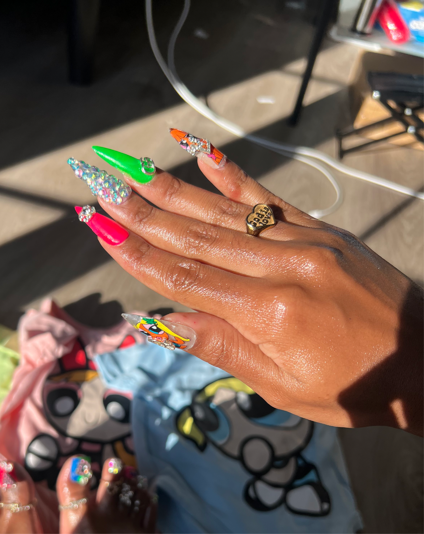 PPG Powder Rhinestone Set