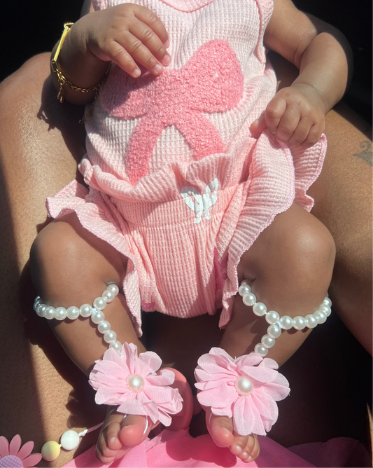 “Baby Flower Toe Anklet